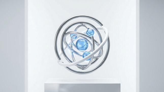 Abstract Atom Model and Quantum Gyroscope Sphere