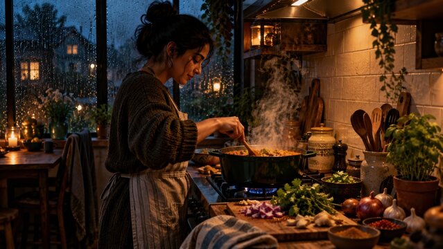home, cooking, food