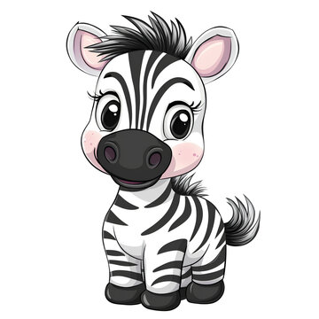 zebra cartoon