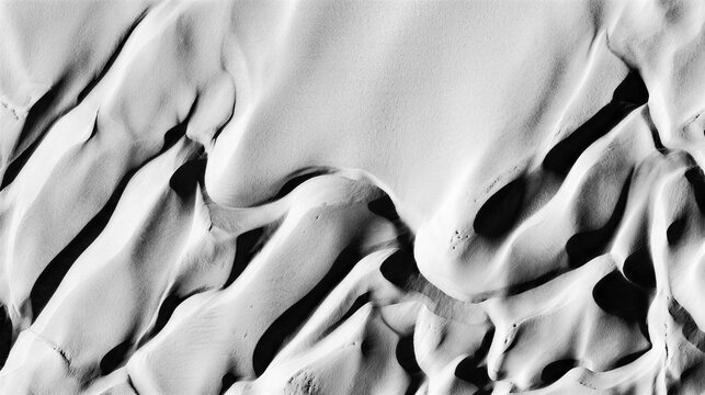 Black and White Desert Dune Ripples Aerial
Abstract Background