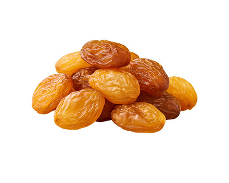 Plump, sun-kissed golden raisins in tight cluster, glossy and appealing