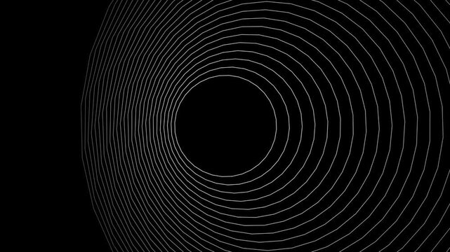 black and white spiral