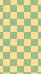 Obraz premium Retro checkered pastel pattern