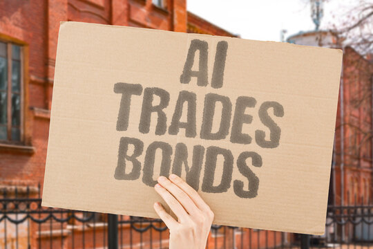 "AI trades bonds" Fixed income algorithms exploit yield curves. AI. TRADES. BONDS. FIXED.