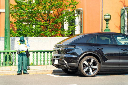 駐車違反取締り