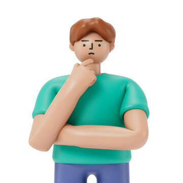 Man in deep thought