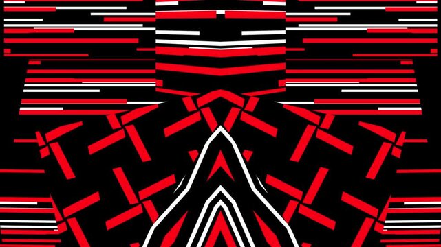 2D Shapes Stripes Vj Packs 1. Motion Visual Show Loop