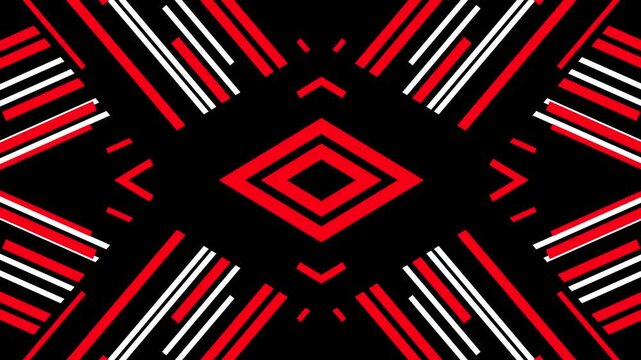 2D Shapes Stripes Vj Packs 3. Motion Visual Show Loop