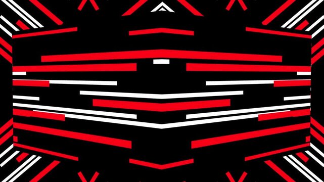 2D Shapes Stripes Vj Packs 4. Motion Visual Show Loop
