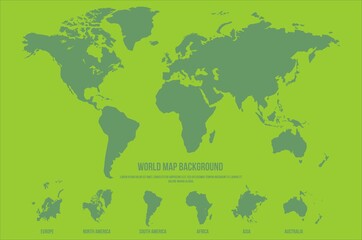 map of the world © risa