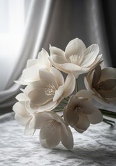 Fototapeta premium Delicate Clay Flower Petals Gigapixel 6x