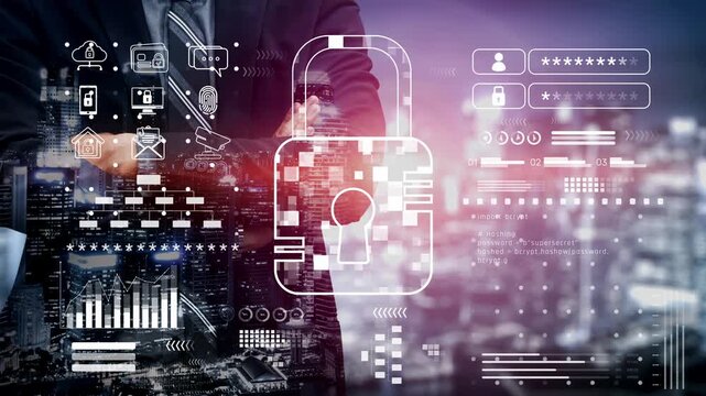 Cyber security system protecting digital infrastructure. Cyber security ensures data safety, prevents breaches, cyber security strengthens defense, and supports secure operations. Marrow