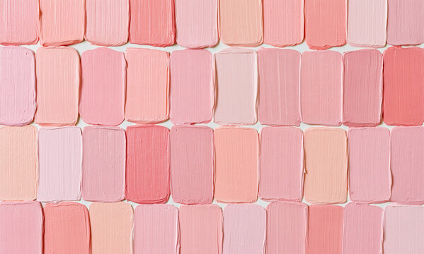 an abstract background pattern made of thick, textured pink paint strokes. the strokes are vertical and rectangular