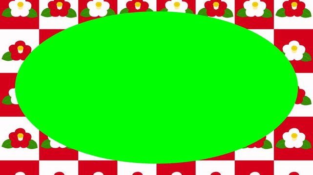 Camellia Pattern Frame Animation