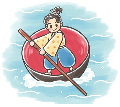 一寸坊師おわんの外 一寸法師 Images – Browse 130 Stock Photos, Vectors, and Video