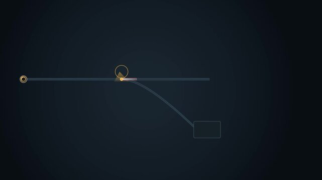 Technical cybersecurity visualization of a payment token rail with an automated mechanical switch intercepting an anomalous transaction and diverting it into a quarantine chamber.