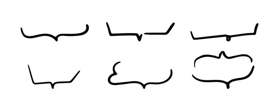 Brackets and Parentheses Symbol Set, Mathematical Punctuation Vector Collection