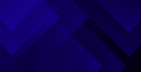 Obraz premium Abstract Blue Geometric Shapes Background with Gradient and Diagonal Lines for Graphic Design and Digital Art