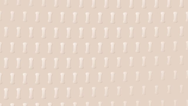 Elegant beige motion background with repetitive geometric pattern