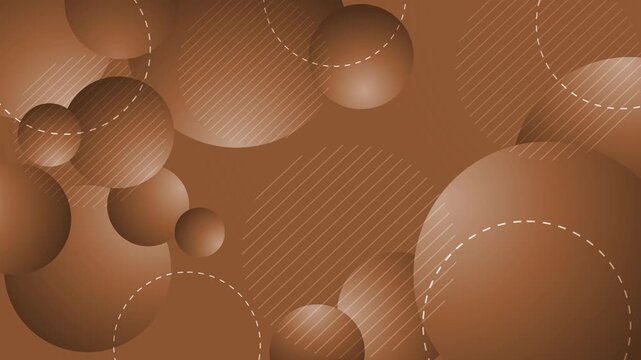 Abstract background with glowing circles soft gradients and diagonal line patterns animation