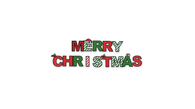 Festive Christmas greeting card featuring a cute Santa Claus and red ribbon banner isolated on green background