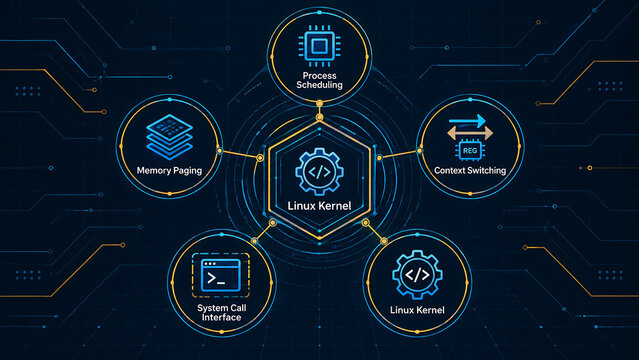 Operating system core components 