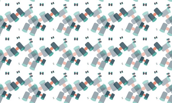 Abstract Pattern with Overlapping Rectangles and Subtle Color Shifts on White Background.