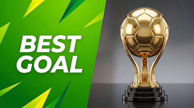Recognizing exceptional soccer prowess with a gleaming golden trophy for the season's finest goal performance
