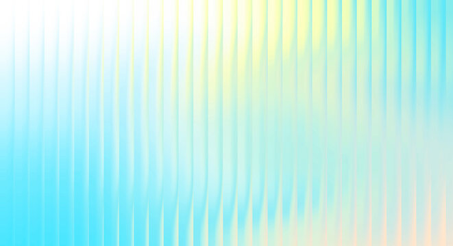Vertical gradient stripes in soft blue, yellow, and white tones