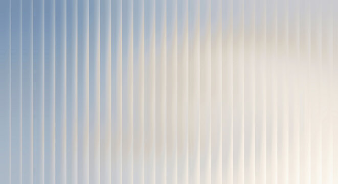 Vertical parallel lines with soft blue and white gradient tones