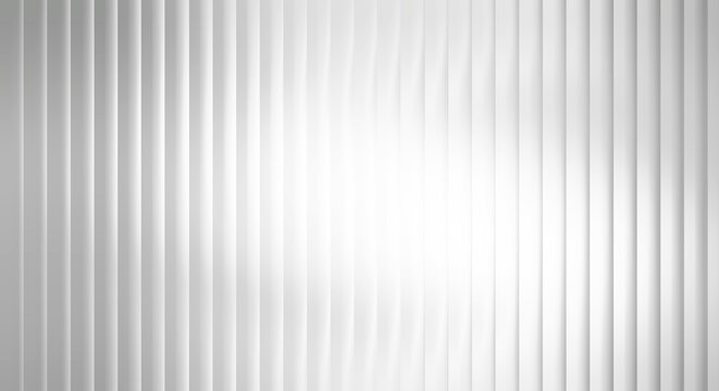 White vertical stripes with soft shadows and bright center gradient