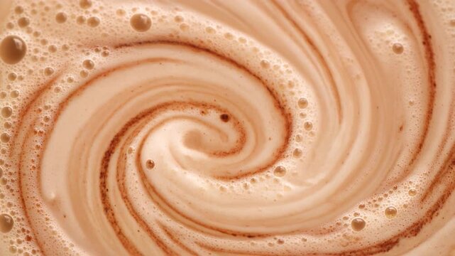 chocolate cream swirl background