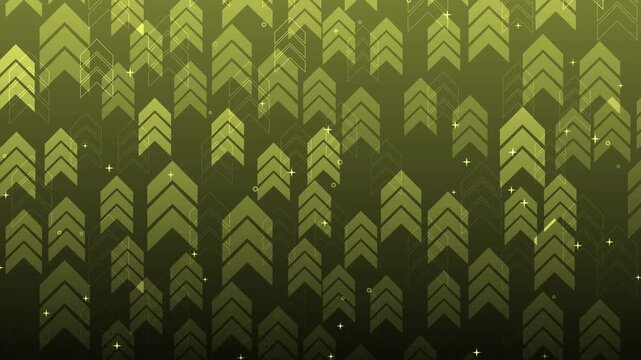 Abstract chevron arrows pattern with repeated geometric shapes and a subtle modern texture animation