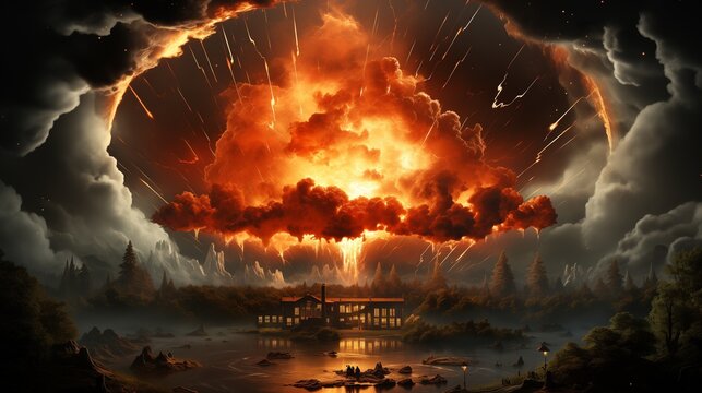 A dense cloud of streaming encrypted data forming a digital hurricane, swirling around a central core labeled "Root Access"
