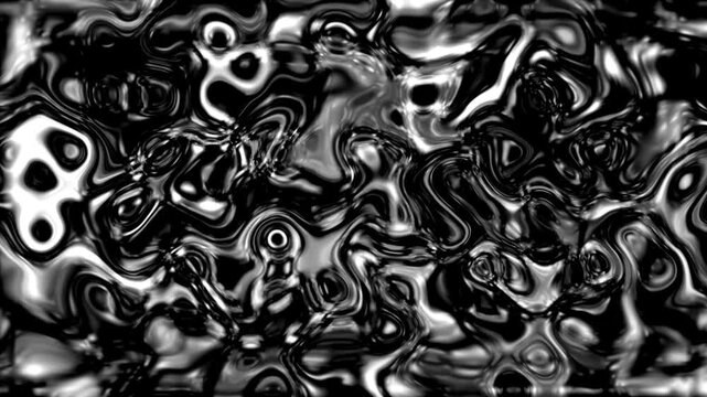 abstract liquid. wave background. grey background. silver texture.   