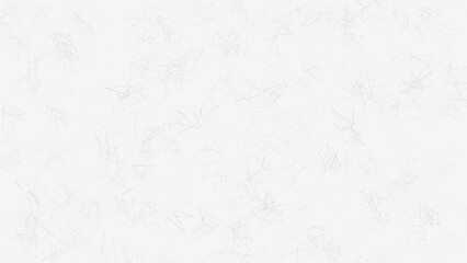 Fototapeta premium Minimalist white background, featuring thin, light, gray hand-drawn scribble, lines scattered across, the surface for, a clean artistic texture