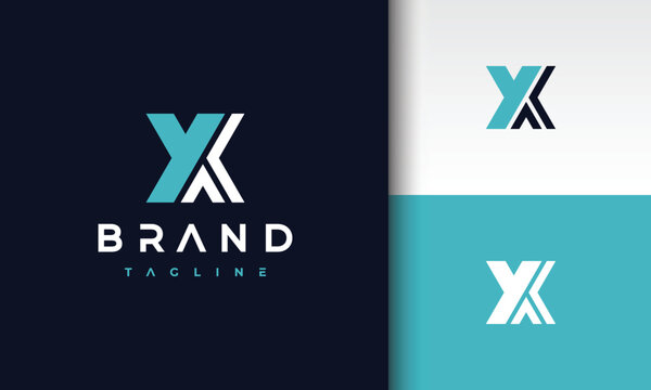 YX Monogram Logo with Minimalist Composition