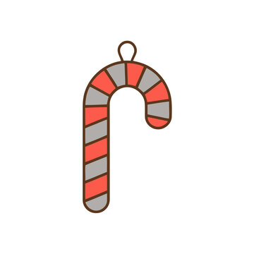 Candy Cane Ornament