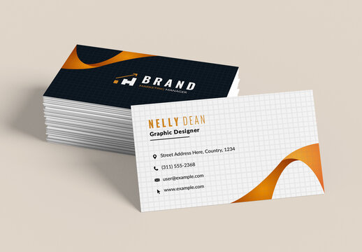 Professional Corporate Business Card Template Design