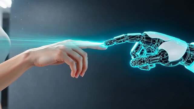 Precision Mimicry: Human Gestures Transferred to Robotic Digits