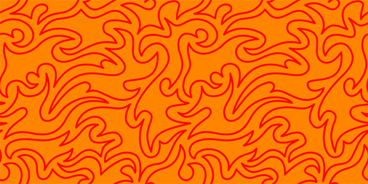 Flame Seamless Pattern. Fire flame seamless pattern. Abstract Fire Background. Abstract flame Background.	