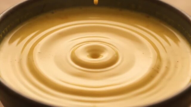 Golden Turmeric Milk Ripple Seamless Loop