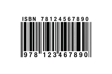 Obraz premium Vector ISBN barcode. Barcode vector illustration. EPS10