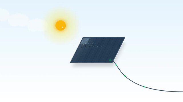 Modern solar panel efficiently converting sunlight into clean, renewable electricity, illustrating sustainable energy solutions for a brighter and eco-friendly future