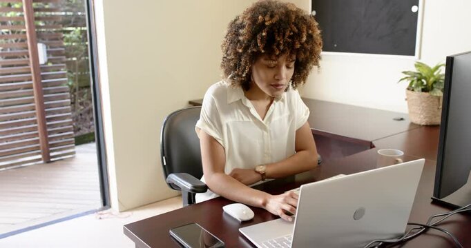 Lifestyle videos indoor of people doing activities at home, working from home, woman using laptop an