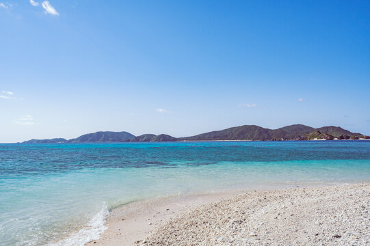 慶良間諸島　座間味島の海岸（ザマミシル付近）