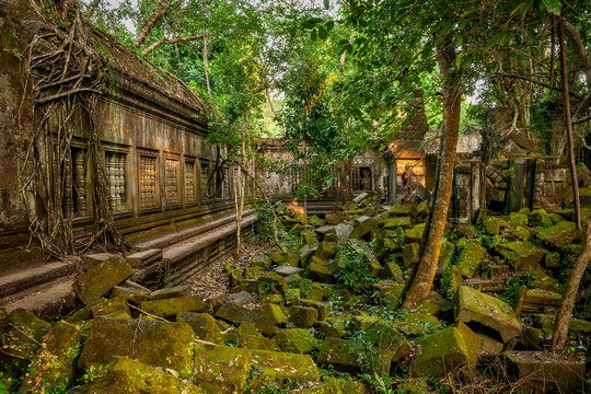 Beng Mealea Jungle Temple In Cambodia