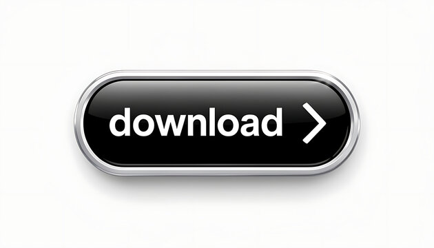 Modern black download button with white text and arrow.