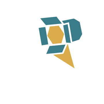 Abstract geometric shapes logo