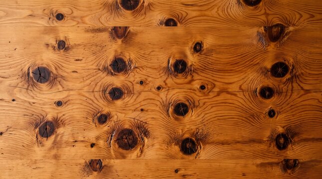 Rustic Knotty Pine Wood Grain Background Texture